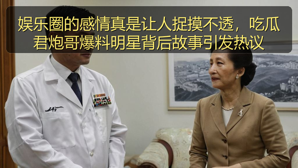 娱乐圈的感情真是让人捉摸不透，吃瓜君炮哥爆料明星背后故事引发热议